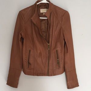 Leather Michael Kors Jacket